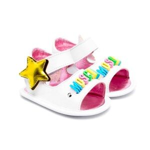 Moschino baby girl sandals size 17
